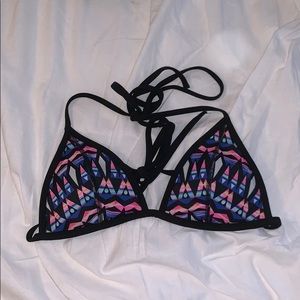 Small tied Victoria’s Secret pink bikini top